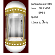 Semi-Circle Type Panoramic Elevator Approved by SGS for Slae